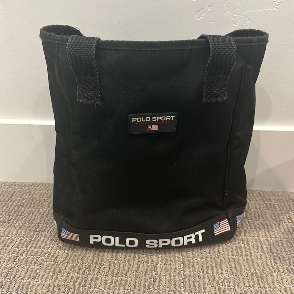 Polo Sport tote bag black